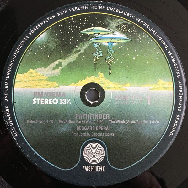 Beggars Opera : Pathfinder (LP, Album, RE)