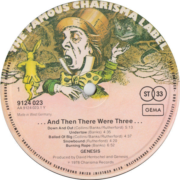 Genesis : ... And Then There Were Three... (LP, Album, Gat)