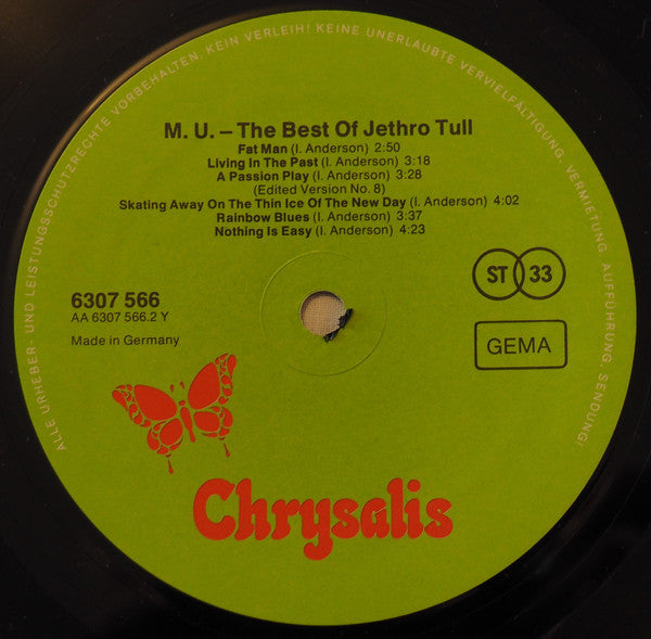 Jethro Tull : M.U. - The Best Of Jethro Tull (LP, Comp)