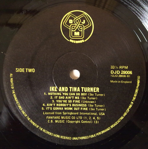 Ike & Tina Turner : Souled From The Vaults (2xLP, Comp)