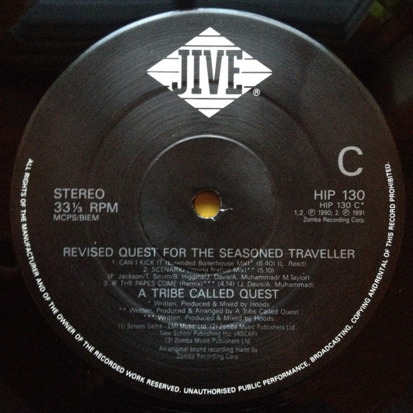 A Tribe Called Quest : Revised Quest For The Seasoned Traveller (2xLP, Comp)