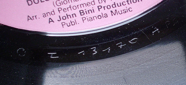 Ryan Paris : Dolce Vita (7", Single, Inj)