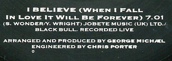 George Michael, Elton John : Don't Let The Sun Go Down On Me (7", Single, Lar)