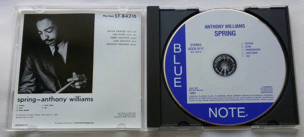 Anthony Williams : Spring (CD, Album, Ltd, RE, RM, SHM)