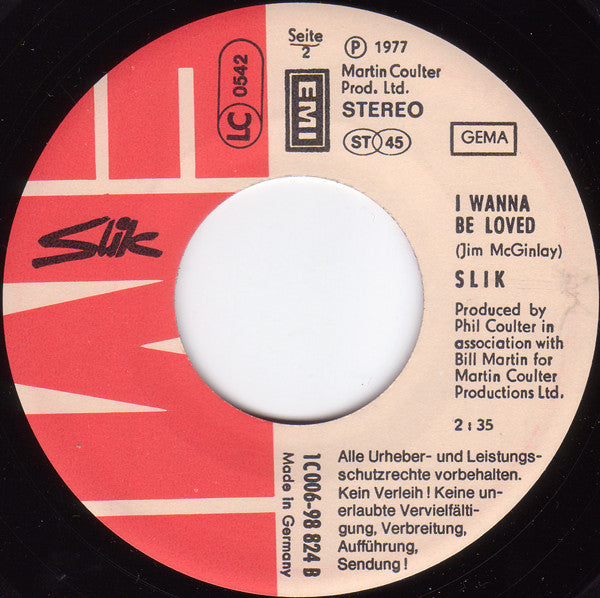 Slik : Dancerama (7", Single)