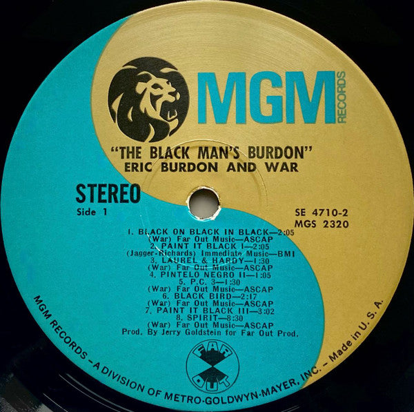 Eric Burdon And War* : The Black-Man's Burdon (2xLP, Album)