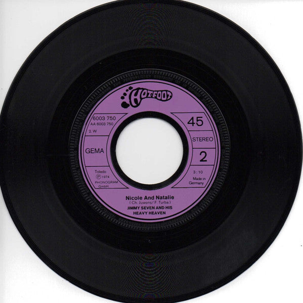 Jimmy Seven And His Heavy Heaven : Merci Mamie (7", Single)