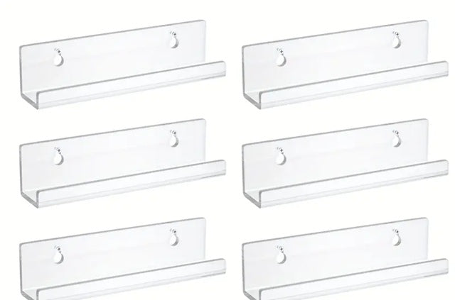 🎵 Transparante acryl LP Houder voor de Muur.