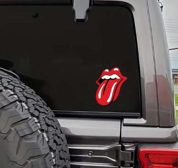 The Rolling Stones Autosticker Tongue