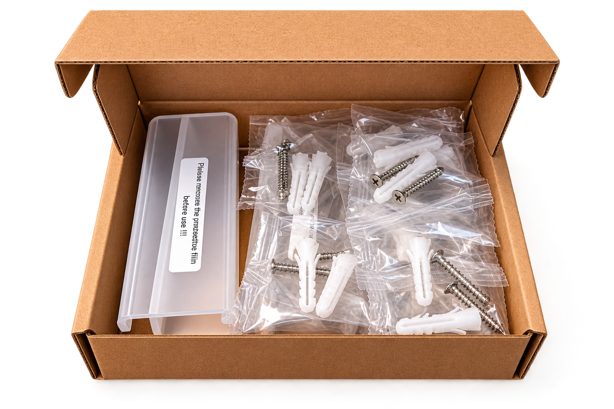 Acryl LP Wandhouders – Set van 6 Stuks