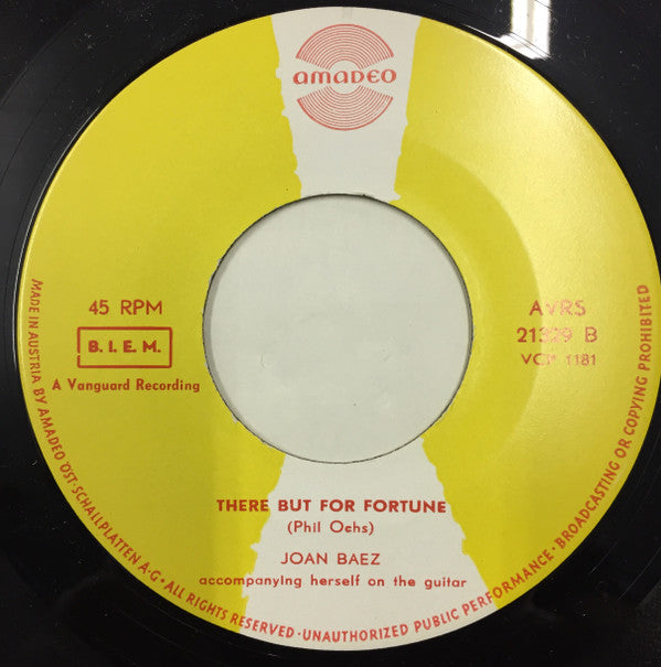 Joan Baez : We Shall Overcome (7", Single)