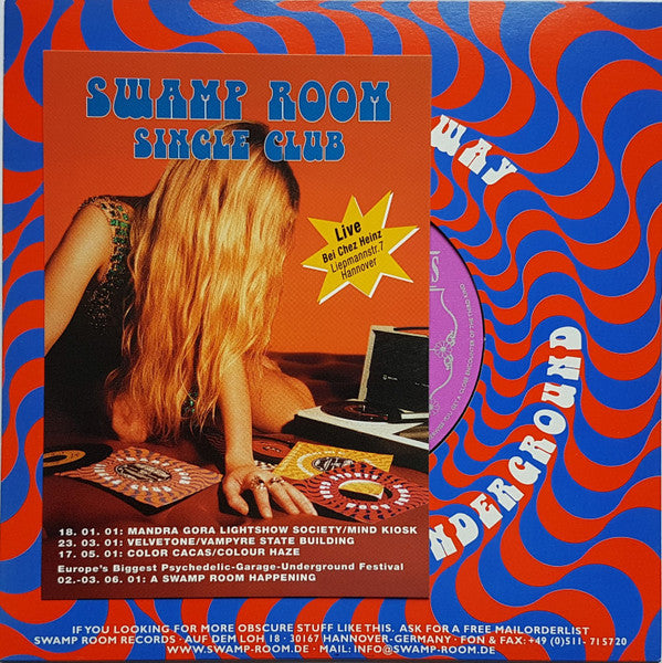 Mandra Gora Lightshow Society / Matmosphere : Swamp Room Single Club (7", Single)