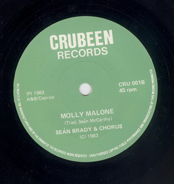 Sean Brady : The 'Taoiseachs Hooley' (7", Single)