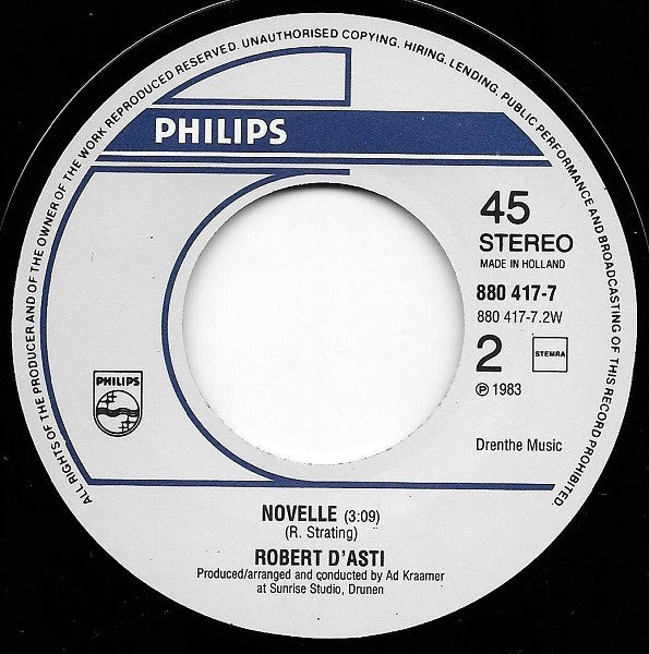 Robert D'asti : Roundelay (7", Single)