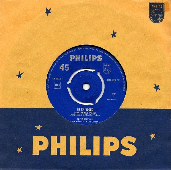 Mieke Telkamp : Eb En Vloed (7", Single, Mono)