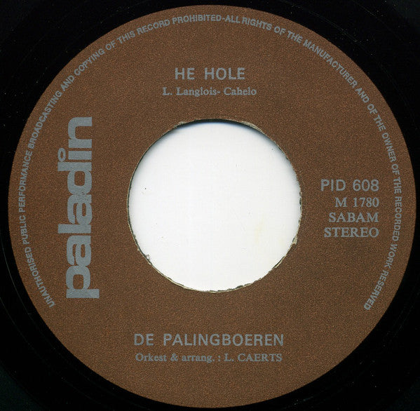 De Palingboeren : De Buikendans (7")