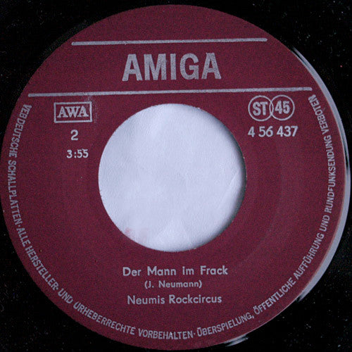 Neumis Rock Circus : Der Clown / Der Mann Im Frack (7", Single)