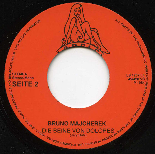 Bruno Majcherek : Beim Flüstertango / Die Beine Von Dolores (7", Single)