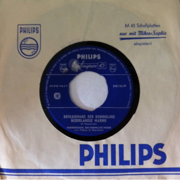 De Marinierskapel der Koninklijke Marine : Engelandvaarders (7", Single)