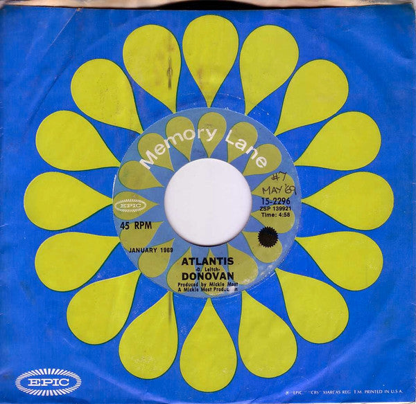 Donovan : To Susan On The West Coast Waiting (7", RE)