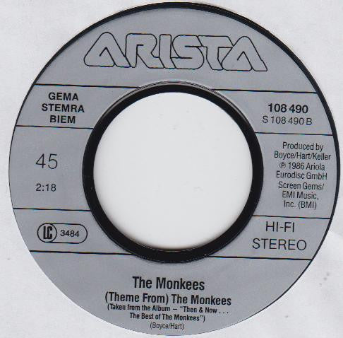 The Monkees : That Was Then, This Is Now (7", Single)