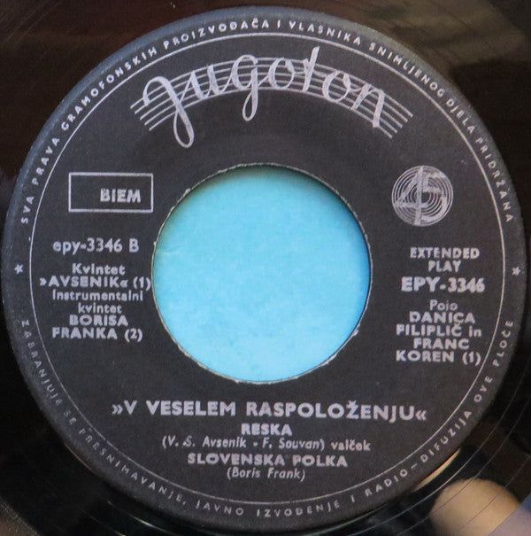 Various : V Veselem Raspoloženju (7", EP)