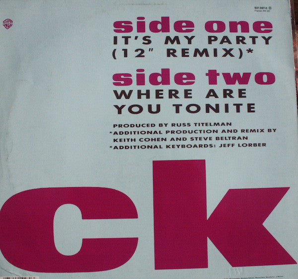 Chaka Khan : It's My Party (12")