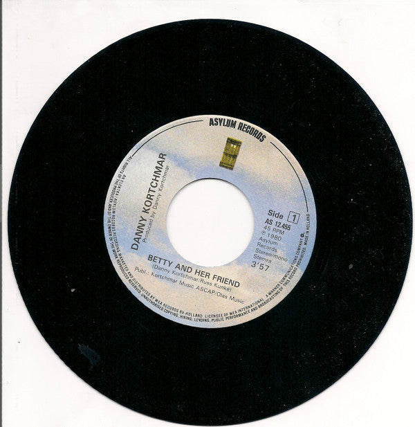 Danny Kortchmar : Betty And Her Friends (7", Single)