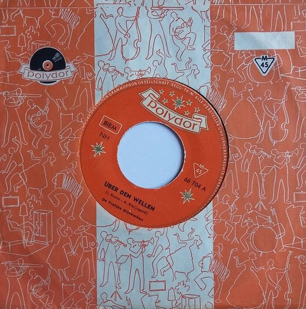 De Vrolijke Mijnwerkers : Über Den Wellen / Wiener Polka (7")
