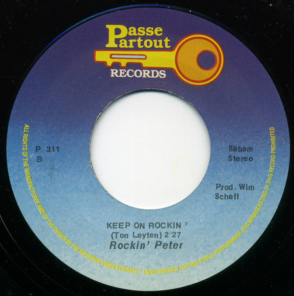 Rockin' Peter : Rosy Oh Rosy (7", Single)