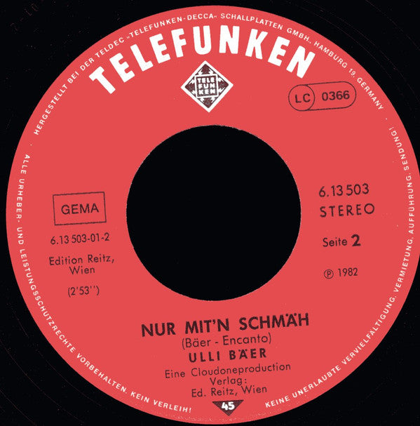 Ulli Bäer : Okey-Doke (7", Single)