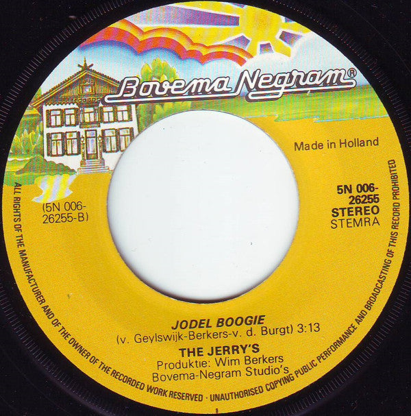 The Jerry's : Brief Naar Libanon (7")