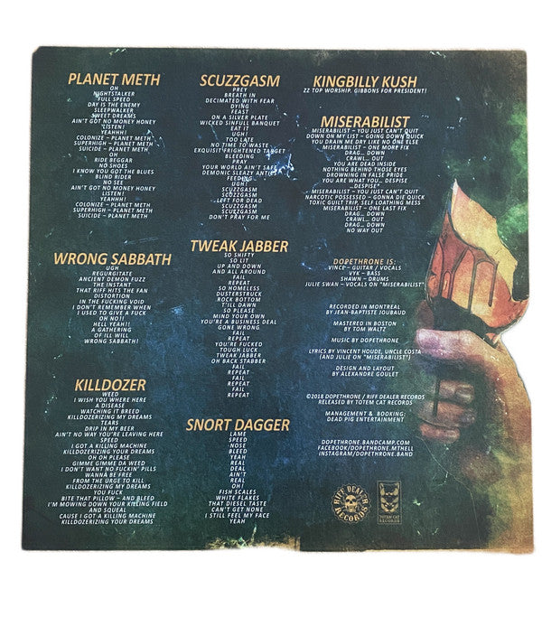 Dopethrone : Transcanadian Anger (LP, Album, Ltd, Kil)