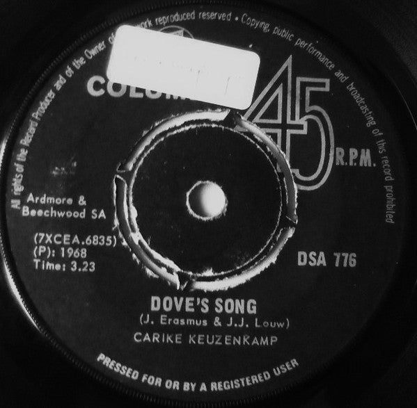 Carike Keuzenkamp : Last Dance (7", Single)