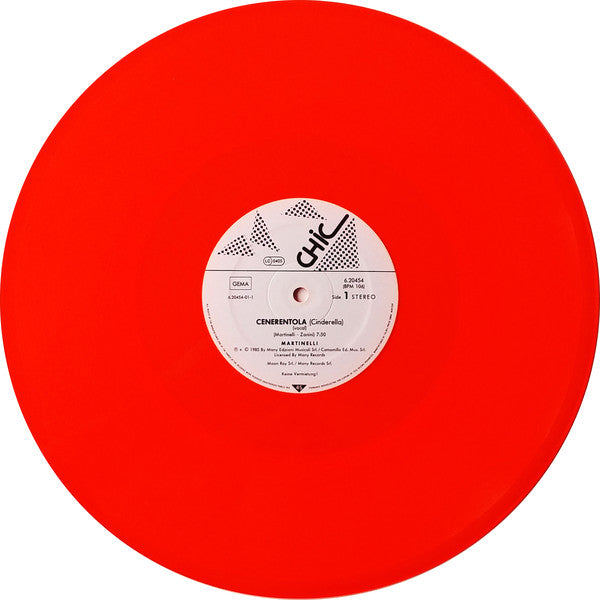 Martinelli : Cenerentola (Cinderella) (12", Maxi, Ora)