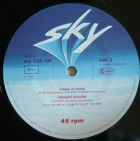 Straight Shooter : Movin' Outside - Movin' Inside (12")