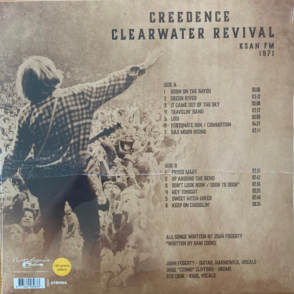 Creedence Clearwater Revival : KSAN FM 1971 (LP, Album, Unofficial)