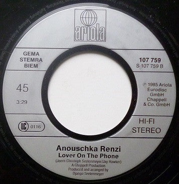 Anouschka Renzi : Stupid Man (7", Single)