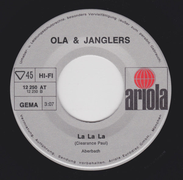 Ola & The Janglers : Let's Dance / La La La (7", Single)