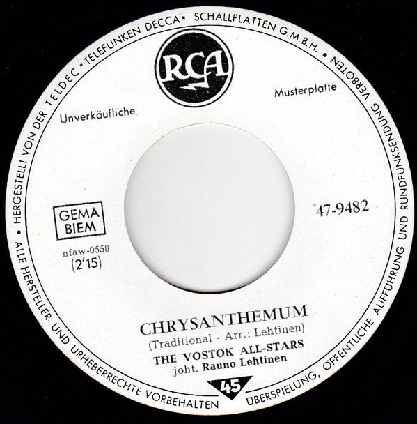 The Vostok All-Stars : Mit Humor, Mit Humor... (Polly Wolly Doodle) (7", Single, Promo)