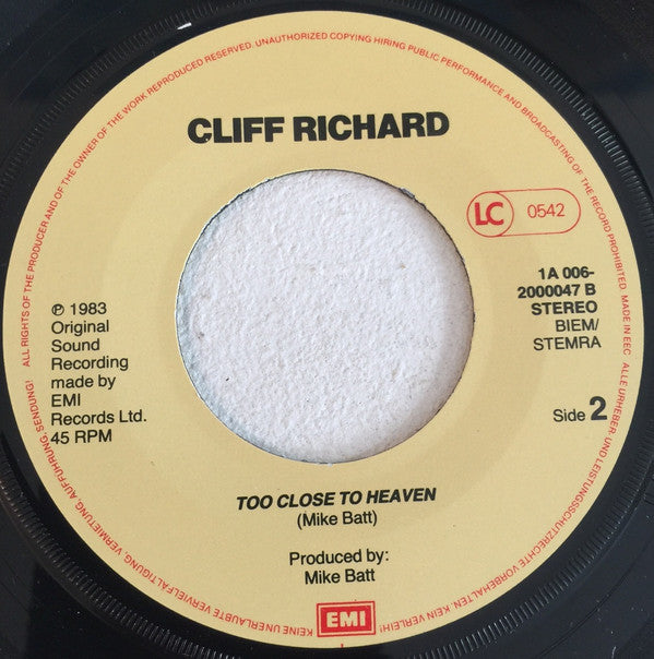 Cliff Richard : Please Don't Fall In Love (7", Single)