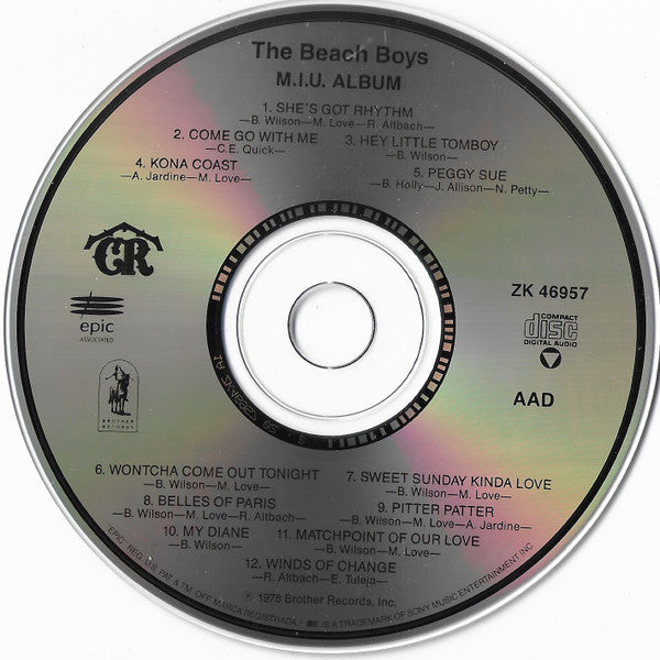 The Beach Boys : M.I.U. Album (CD, Album, RM)