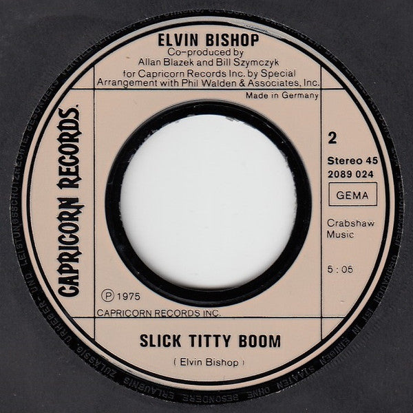 Elvin Bishop : Fooled Around And Fell In Love (7", Single)