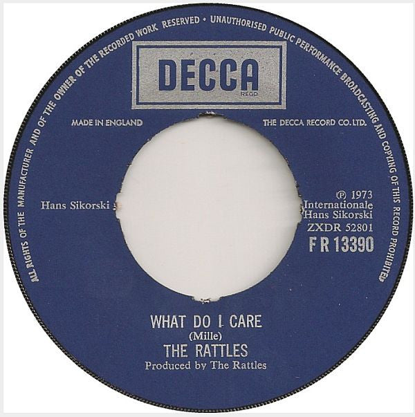 The Rattles : Devil's Son (7", Single)