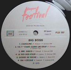 Big Boss (11) : Big Boss (LP, Album, Gat)