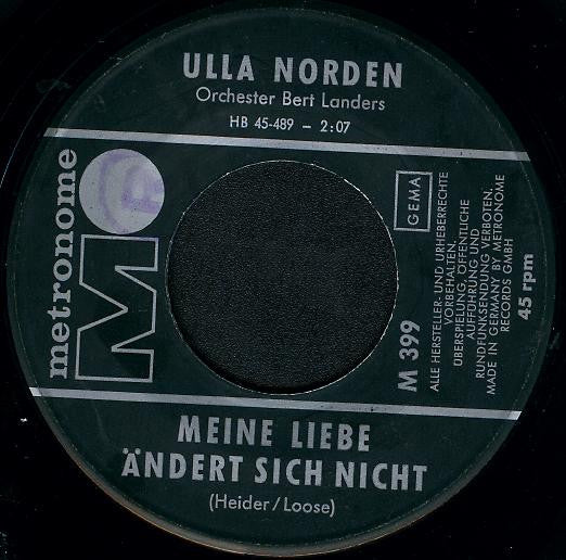 Ulla Norden : Warum Ruft Er Nicht An (7", Single)