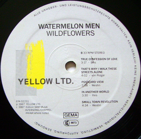 Watermelon Men : Wildflowers (LP, Album)