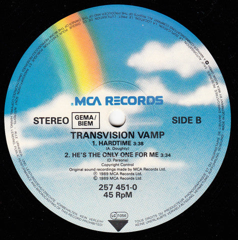 Transvision Vamp : Landslide Of Love (12", Single)