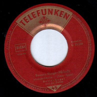 Detlef Engel : Oh, I Love You / Sweety-Sleepy-Melodie (7", Single)