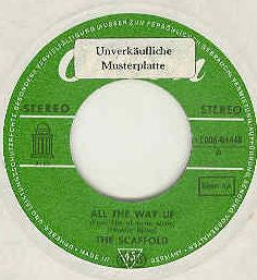The Scaffold* : All The Way Up / Please Sorry (7", Single)